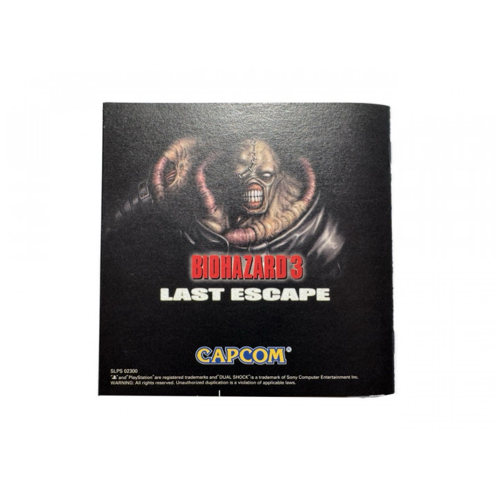 BioHazard 3: Last Escape | Resident Evil 3: Nemesis - PlayStation - USED