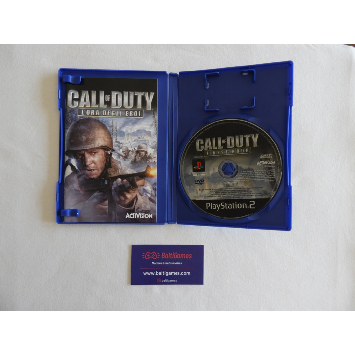 Call of Duty: Finest Hour - PlayStation 2 - NAUDOTAS