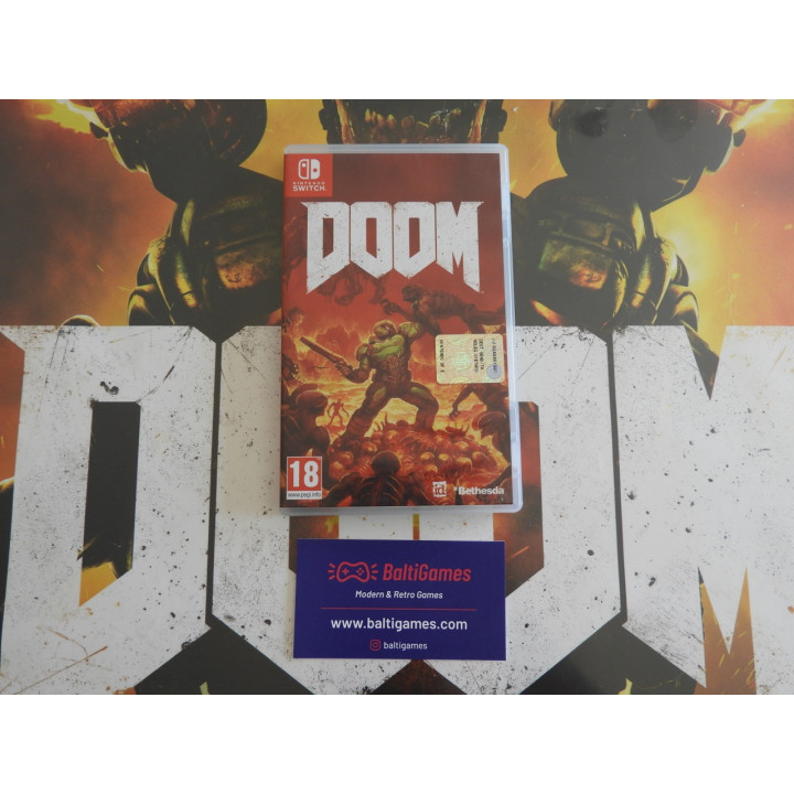Doom 2016 - Nintendo Switch - USED
