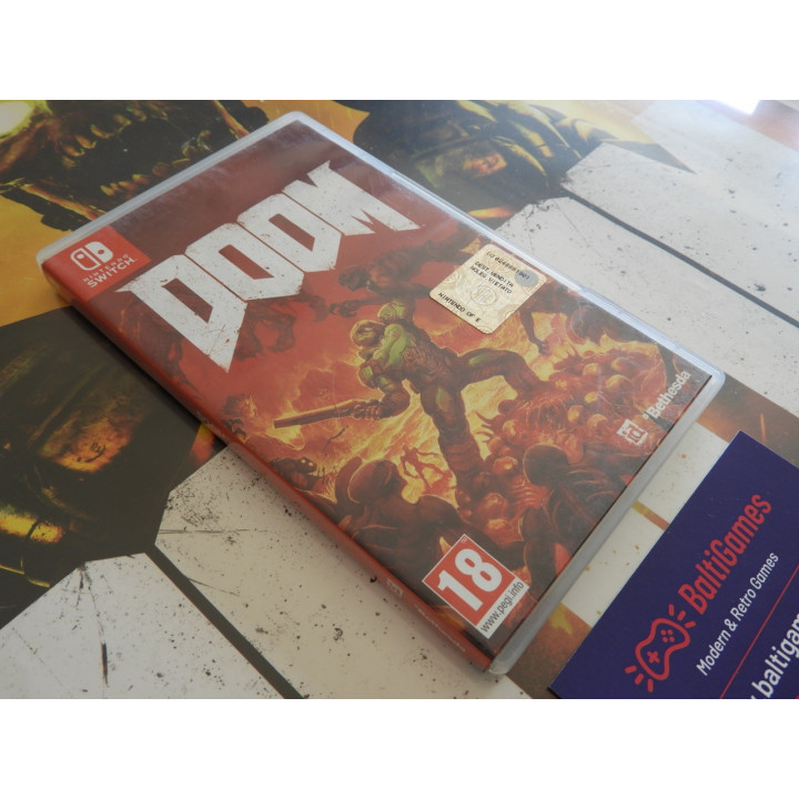 Doom 2016 - Nintendo Switch - NAUDOTAS