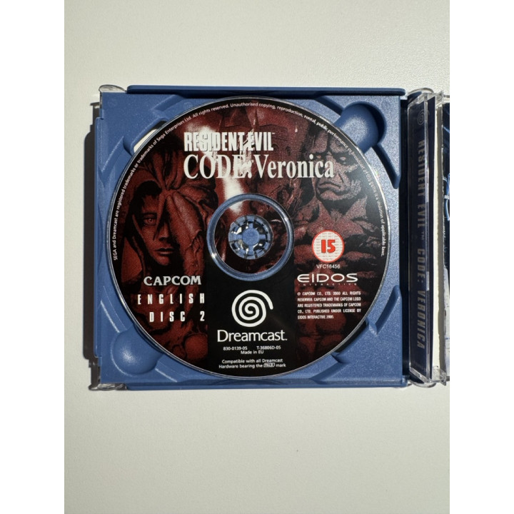 Resident Evil Code: Veronica - Dreamcast - USED